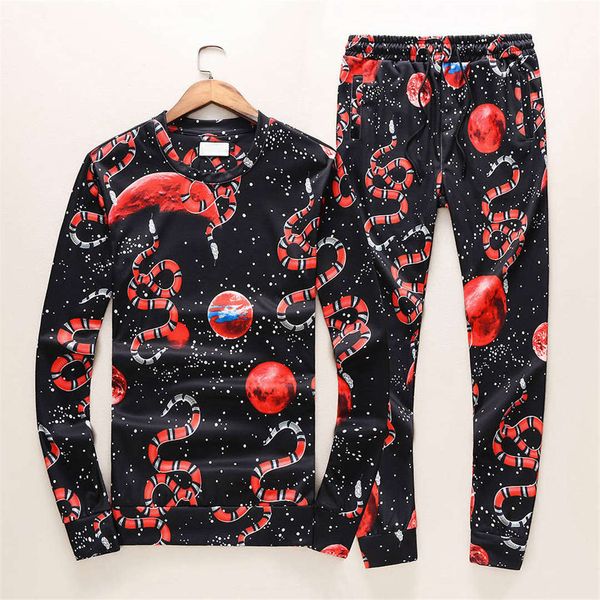 

роскошные спортивные костюмы мужские модные дизайнерские спортивные костюмы фирменный спортивный костюм и пиджаки со змеиной весной autnmn р, Gray