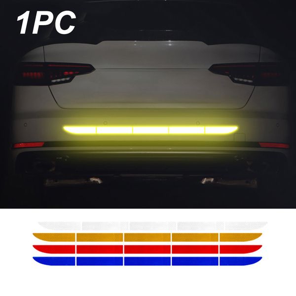 

car accessories 35" exterior reflective strip warning safety reflector sticker car decor