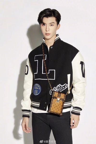 

2020 christmas gift men's contrast trench coat badge thin design jacket blue red active running outerwear hococal ing