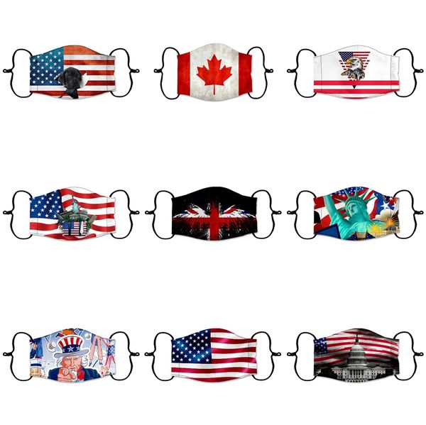 

jud9r 50 10 5 1pcs usa black cotton mouth non-woven designer face masks protective mask 3 #4921