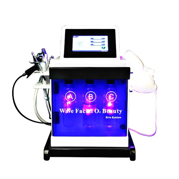

5 in 1 crystal microdermabrasion and diamond microdermabrasion diamond peeling machine power peel hydrodermabrasion skin rejuvenation