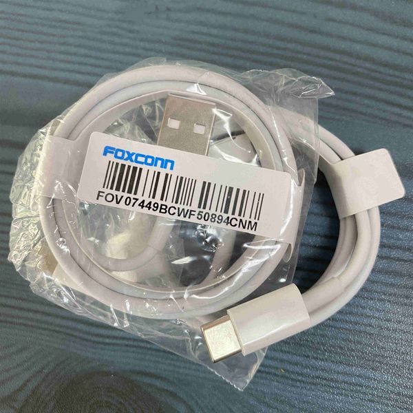 

100pcs 7 generations foxconn original oem quality e75 5ic e75 5ic 1m 3ft usb data sync charge cable with retail package new