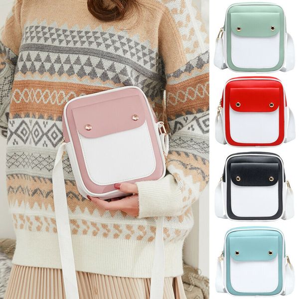 

fashion women leather shoulder bag handbags change purse travel crossbody bag