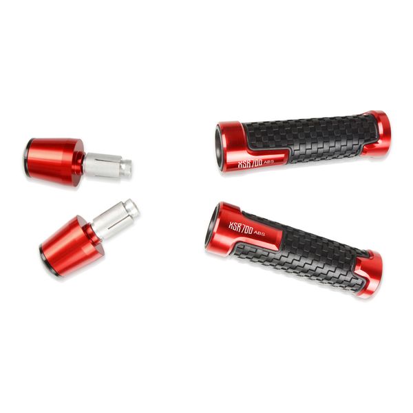 

motorcycle accessories 7/8"22mm cnc handlebar grips handle bar hand bar end plug hand grips rubber for xsr 700 abs
