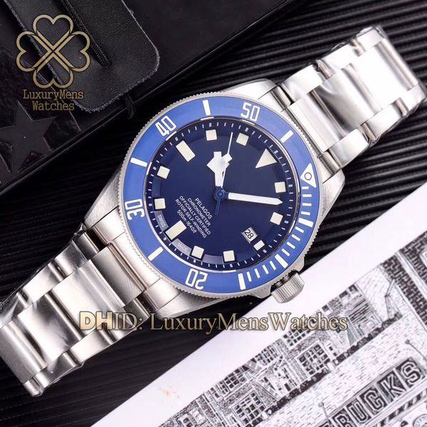 

luxury watches 797333n 316l stainless steel 25500tn 25600tn nh35 automatic movement luminous watch function calendar 42mm relógio de luxo, Slivery;brown