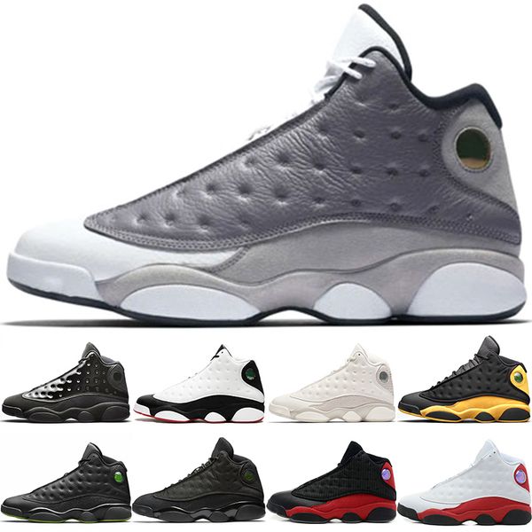 

Nike Jordan Air Retro 13s Баскетбольные кроссовки 13 Мужская кепка и платье Атмосфера Серый О
