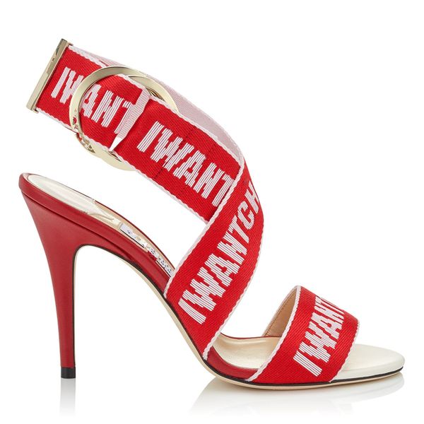 

kmeioo sandalias mujer letter ribbon sandals summer shoes metal buckle runway stiletto designer bridal party shoes 10cm, Black