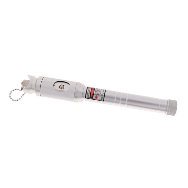 

визуальный локатор неисправностей (vfl) red light pen 20-mw волоконно-оптический кабель тестер-silver