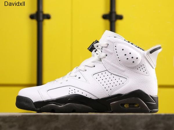 

с коробкой 6 белых черного баскетбол дизайнерской обуви new comfort vi motorsport мода chaussures zapatos кроссовки размер us7-13