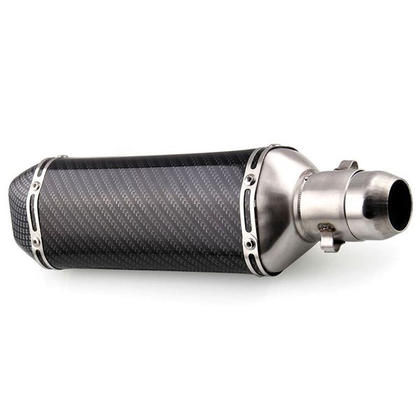 

universal motorcycle exhaust muffler pipe with db killer slip on exhaust 38~51mm