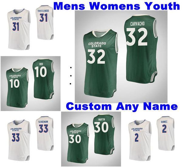 

colorado state jerseys kyle lukasiewicz jersey john tonje adam thistlewood nico carvacho ignas sargiunas basketball jerseys custom stitched, Black