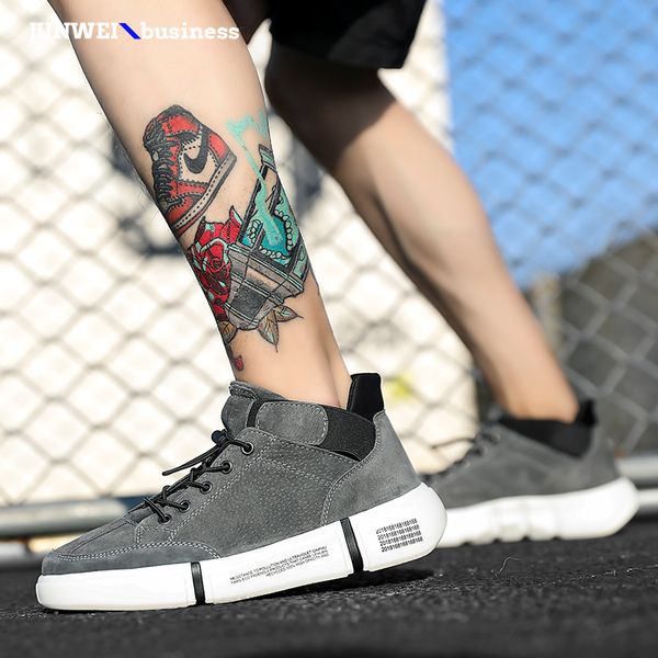 

sneakers fashion men genuine leather casual shoes for men lace up outdoor comfortable breathable summer shoes male footwear l4, Black