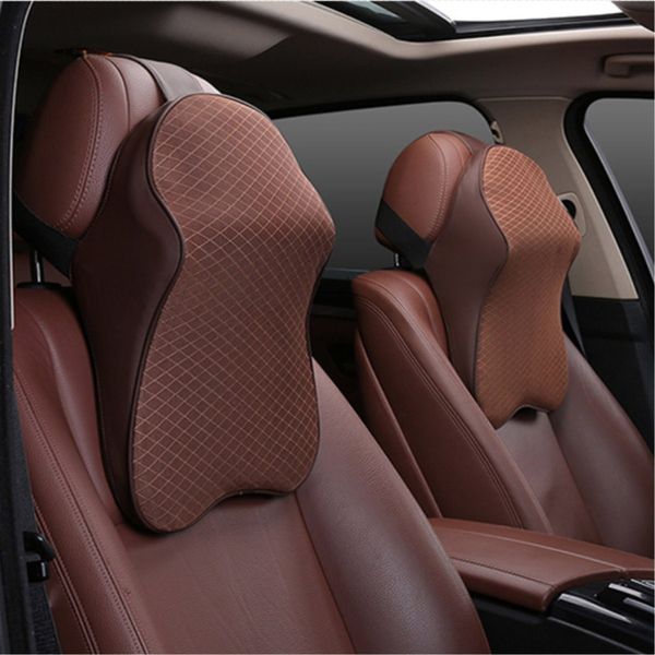 

car seat headrest pad memory foam pillow head neck rest support cushion dxy88