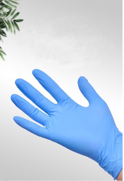 

2020 latex nitrile gloves universal cleaning gloves anti-acid multifunctional kitchen food cosmetic disposable gloves ship