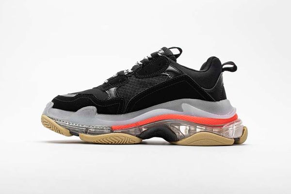 

new 2019 dad shoes 17fw triple-s sneakers men/women light grey black running shoes cushion shoes