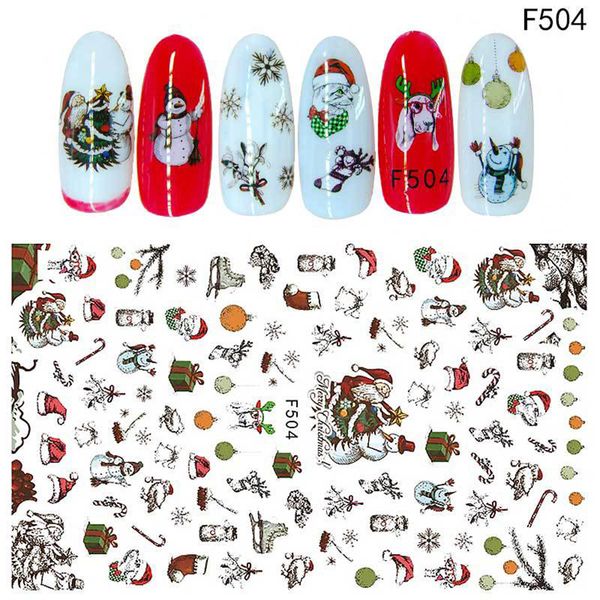 

halloween designs nail sticker water transfer slider stickers nail art multiple species decals art diy manicure decor, Black