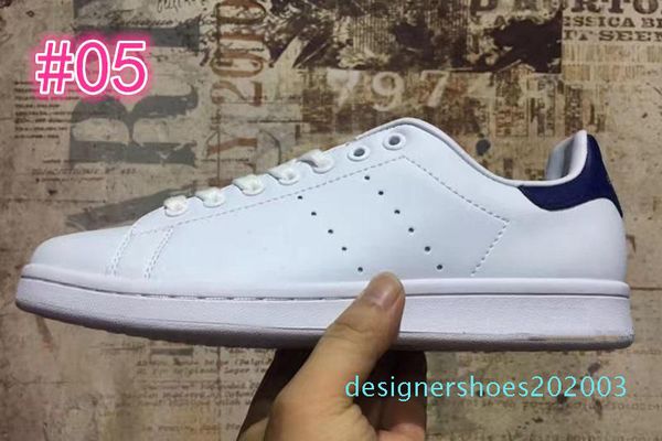 

women men new stan shoes fashion smith sneakers casual shoes leather sport classic flats 2019 size 36-45 l02 s03, Black