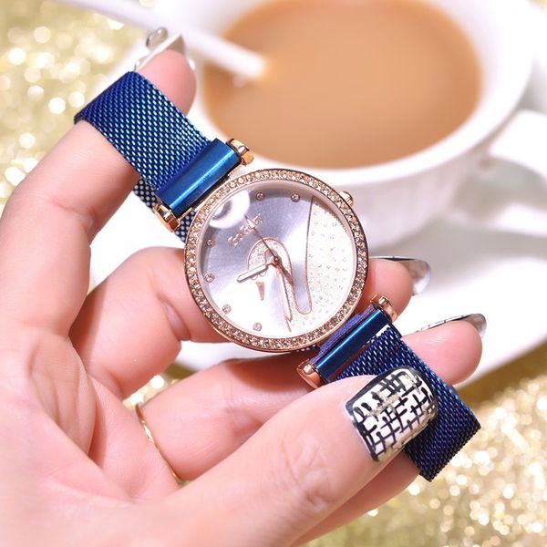 

тряска voice network red ленивый xi галстук ci mesh пояса часы корейской версии случайных и простой swan алмазной watch womens симпатичная т, Slivery;brown