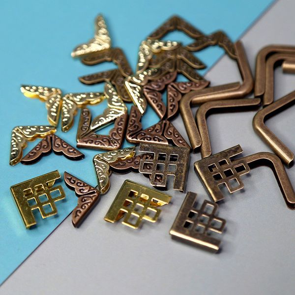 

gjcrafts metal corners for books scrapbooking p albums menus corner protectors metal crafts diy 50pcs