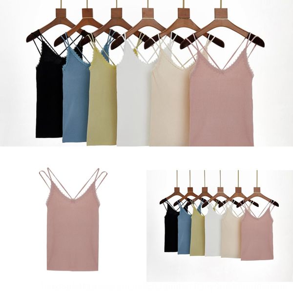 

pcovw 2020 camisole women's inside knitted bottoming outside sleeveless 2020 camisole women's inside knitted vest vest bottoming o, Camo