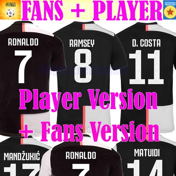 

Fan player ver ion ronaldo 2019 2020 champion league occer jer ey dybala 19 20 de ligt football kit hirt men kid et uniform