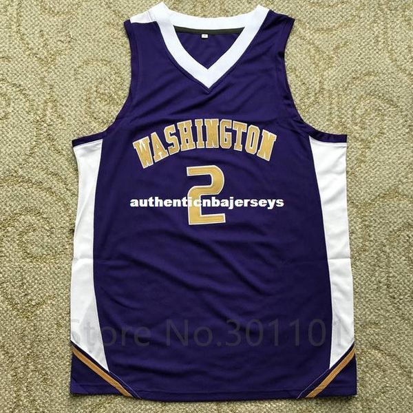 

#2 isaiah thomas college basketball jersey embroidery stitched custom any name and number isiah thomas vest jerseys, Black;blue