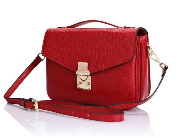 

designer genuine leather women's handbag pochette metis shoulder bags crossbody bags messenger bag