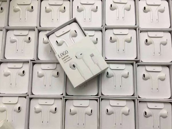 

7 generation earphone fox 100 genuine original oem wired headphone in ear headphone earphone with remote mic control for 7 8 x xr