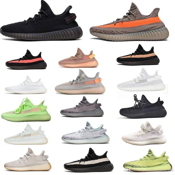 

black clay chaussures butter cream white beluga 2.0 kanye west men women running shoes sports sneakers with box and key chain size36-47