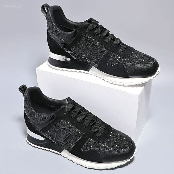 

for shoes men's comfortable platform for men women black red white green casual shoes tennis increasing running shoe size 36-45