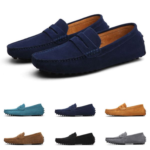 

2020 large size 38-49 new men's leather men's shoes overshoes british casual shoes three