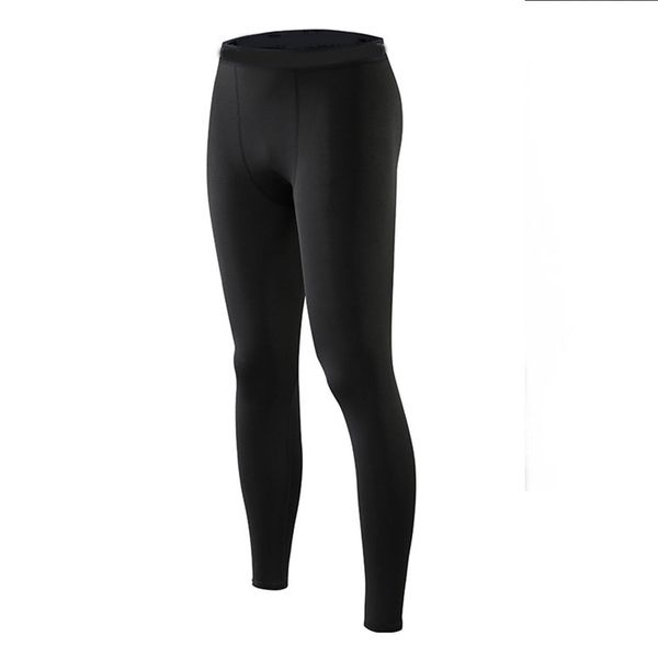 

men fitness running tights high elastic compression sports leggings quick dry ankle length pants gym pants fitness body, Black;blue