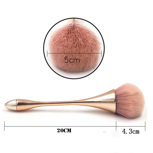 2020 neue Frauen Make-Up Pinsel Sets Rose Gold Pulver Rouge Pinsel Professionelle Make-Up Pinsel Große Kosmetische Gesicht Cont