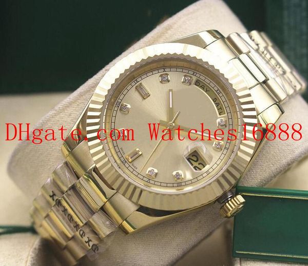 

luxury watch 41mm day-date 118238 228238 228348 president asia 2813 movement mechanical automatic mens watch watches, Slivery;brown