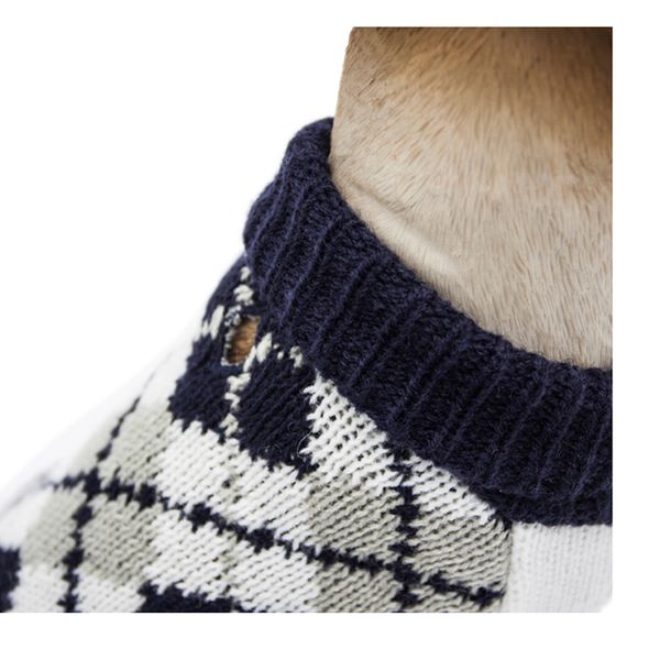 2019 Wholesale Ready In Stock Bull Dog Sweater Knit Plaid Pattern And Long Sleeve And Turtleneck Dos S Sweater From Domil Wholesale 1407 04