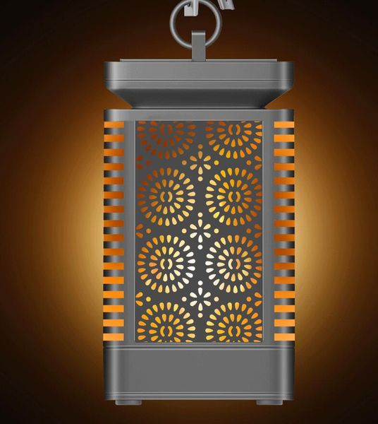 2019 Solar Flame Lamp 96 Led Hanging Lantern Garden Lights Waterproof Light Outdoor For Pathway Decoration From Qin8868