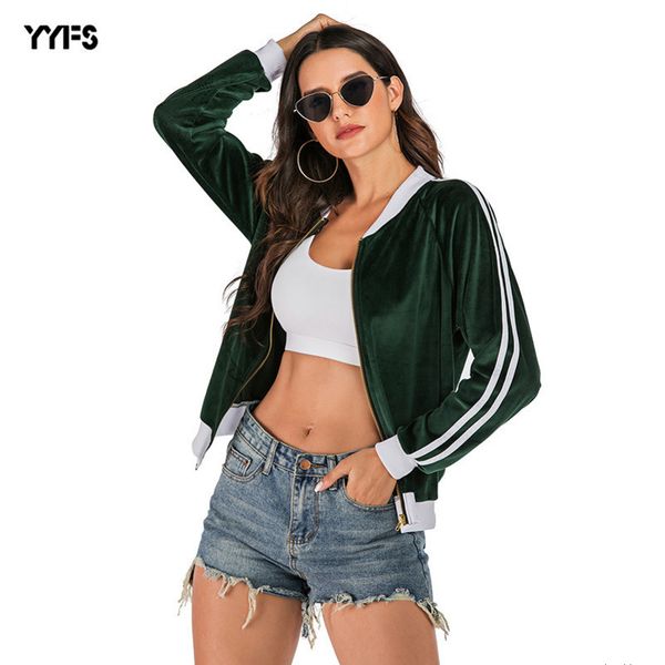 

womens designer season casual solid color jacket long sleeve baseball uniformh, Black;brown