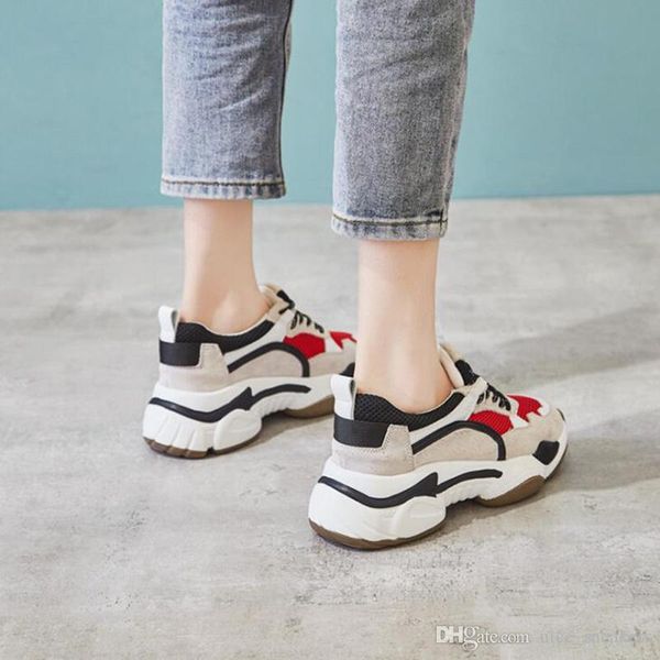 

women casual sneaker black white split all-match fashion womens outdoor cloth shoes sneakers size 36-39