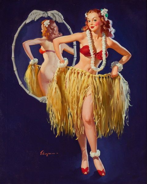 

gil elvgren pin up girls 02 home decor handcrafts /hd print oil painting on canvas wall art canvas pictures 200216
