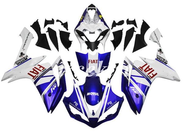

injection mold new abs motorcycle full fairings kit fit for yamaha yzf-r1 2007 2008 07 08 bodywork set white purple