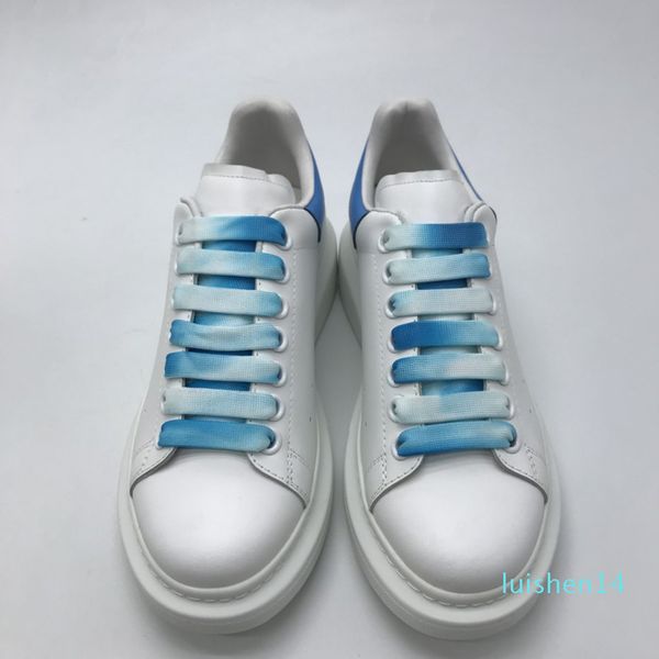 

престижное платформа дизайнер обуви светоотражающие тройной черный бархат белый крупногабаритные мужчины женщины повседневная sneaker партия, Black