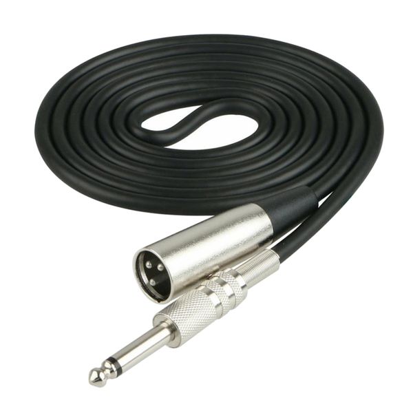 

instrument cable 3- to 1/4 '' mono socket cable 0.3 m 10 m black