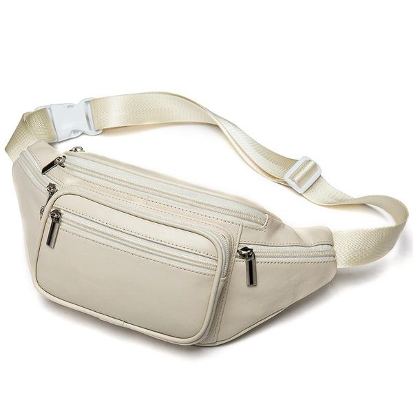 

maheu leather chest bag genuine leather women bags sport riding fanny pack cowskin waist packs of men women walking bag