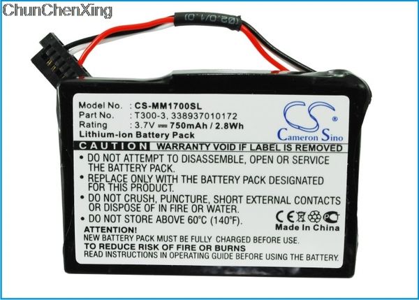 

cameron sino 750mah battery 338937010172, t300-3 for magellan maestro 1700