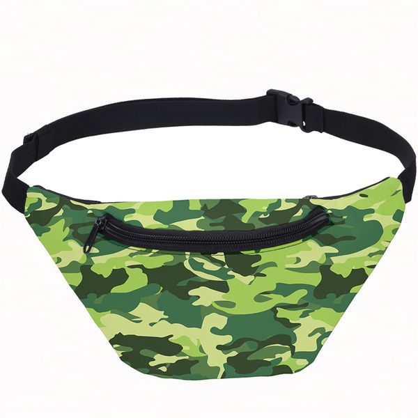 

veevanv camouflage running waist bags fanny packs women fashionable chest bag men waist pack waterproof phone belly bags