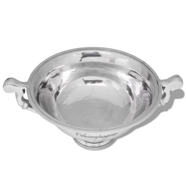 

champagne cooler cup aluminum silver garden sets