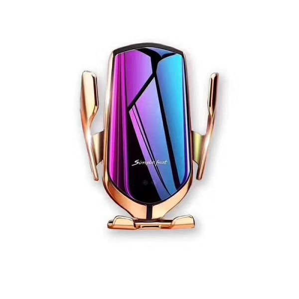 

car wireless charger automatic smart sensor new model r2 air vent mount holder for iphone 11 samsung s10