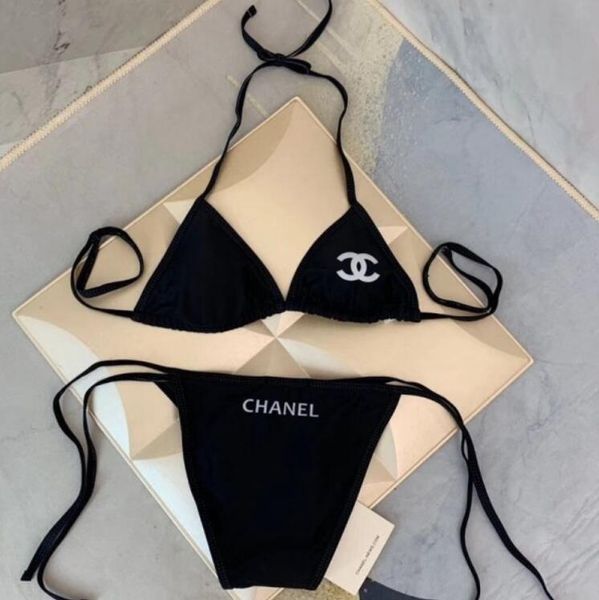 chanel 2 piece swimsuit