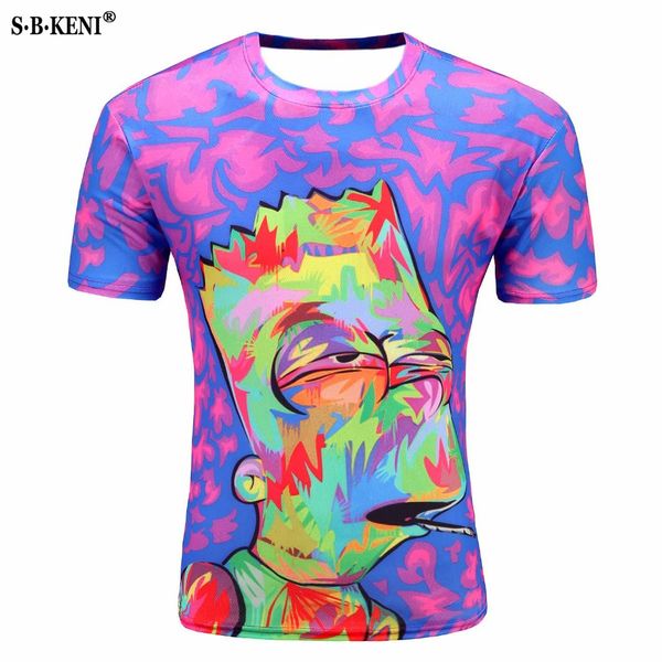 

zutter new t-shirt printing 3d men's women's t-shirt casual harajuku cartoon funny, White;black