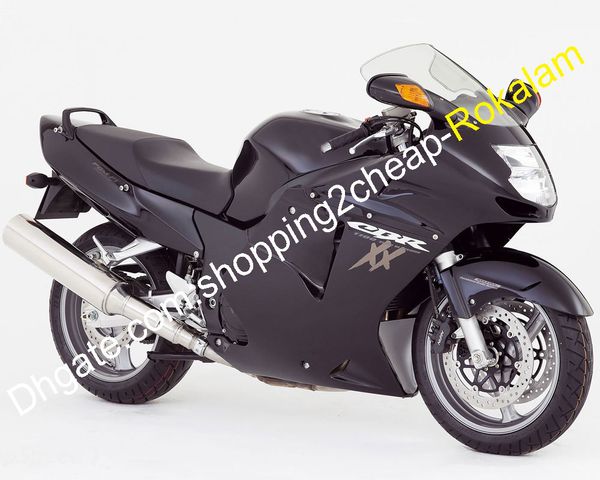 

cbrxx motorcycle bodywork matte black body kit for honda cbr1100xx 1996-2007 cbr1100 xx abs fairing kit (injection molding)
